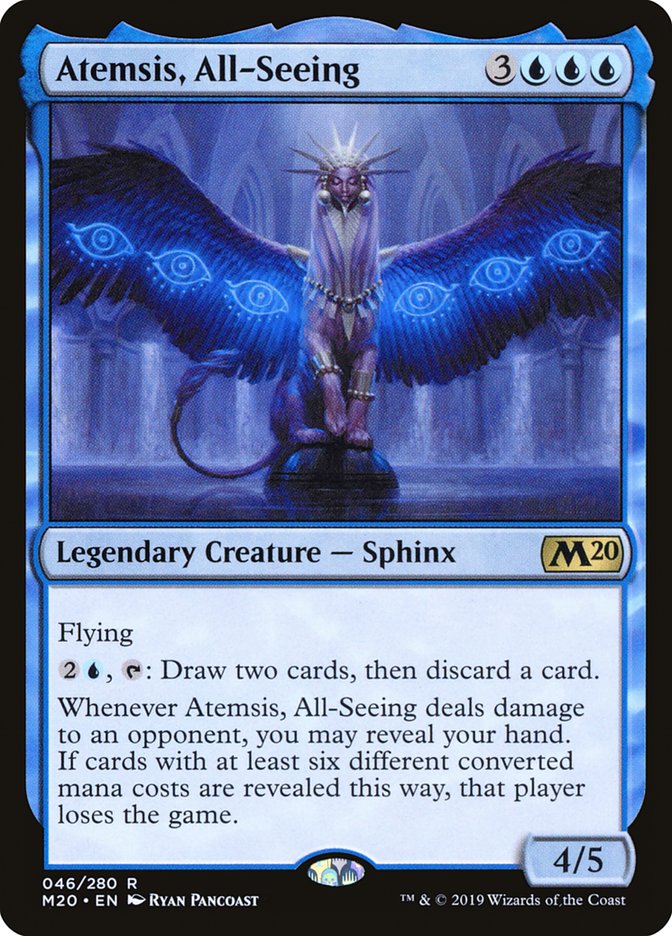 Atemsis, All-Seeing 46/280 (Core Set 2020)  | Good Games Modbury