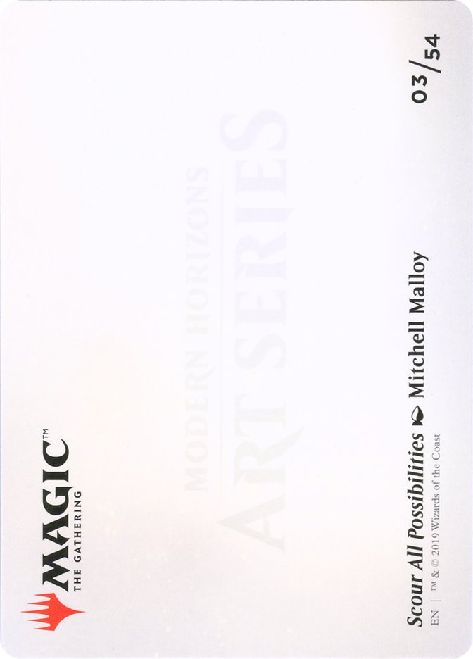 Scour All Possibilities // Scour All Possibilities [Modern Horizons Art Series] | Good Games Modbury