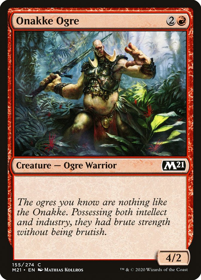 Onakke Ogre [Core Set 2021] | Good Games Modbury