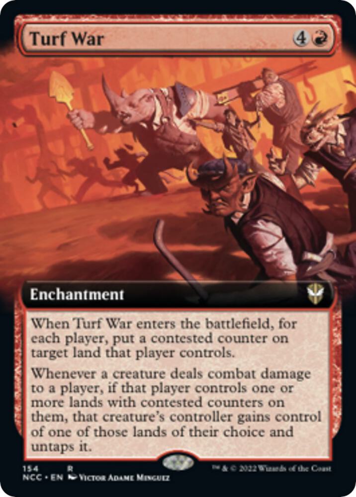 Turf War Extended Art 154/93 (Commander: Streets of New Capenna)  | Good Games Modbury