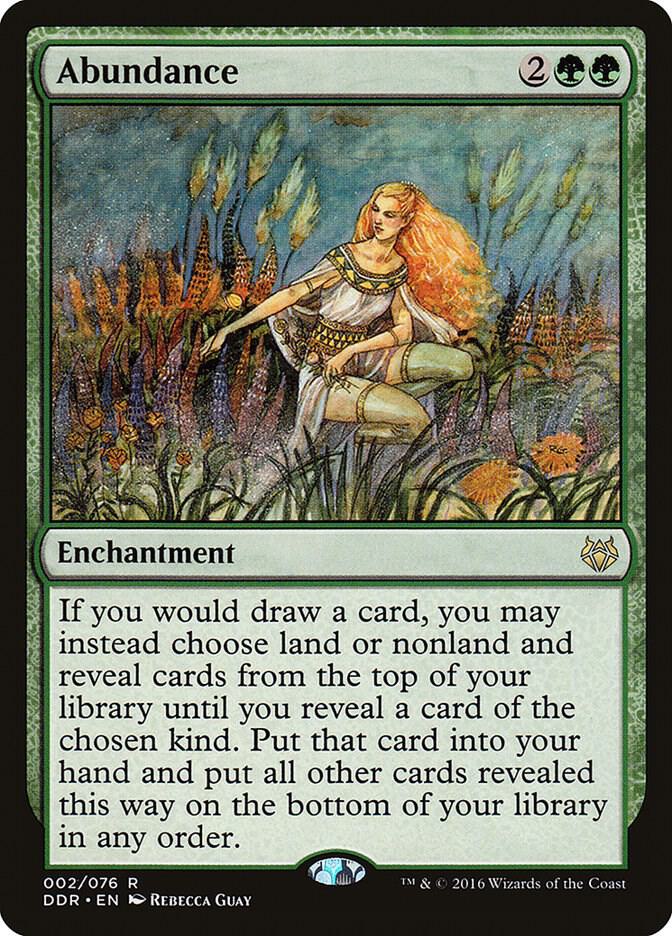 Abundance 2/76 (Duel Decks: Nissa vs. Ob Nixilis)  | Good Games Modbury