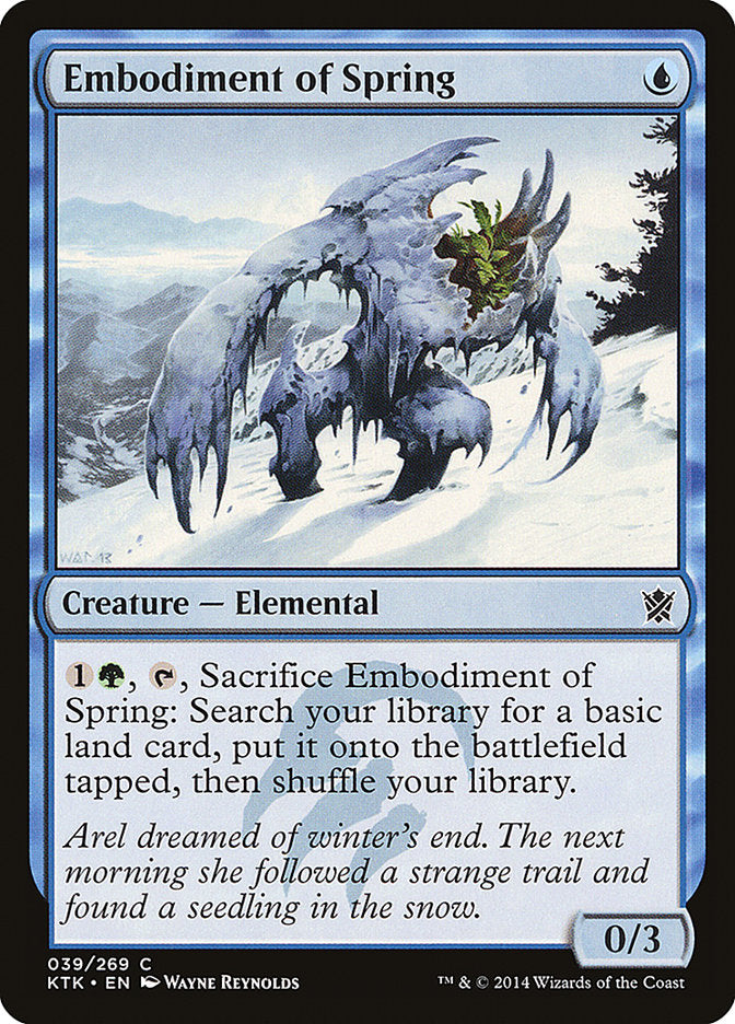 Embodiment of Spring [Khans of Tarkir] | Good Games Modbury