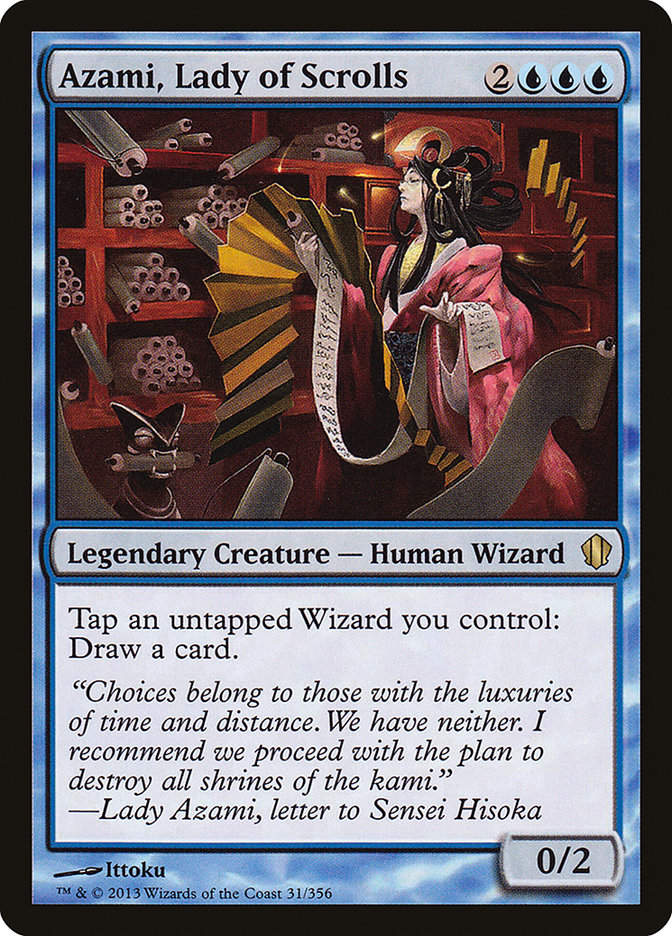 Azami, Lady of Scrolls [Commander 2013] | Good Games Modbury