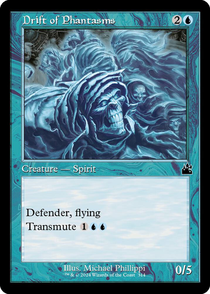 Drift of Phantasms 314 (Ravnica Remastered)  - Retro Foil | Good Games Modbury