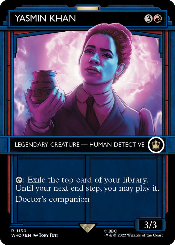 Yasmin Khan 1130/331 (Universes Beyond: Doctor Who)  - Showcase Surge Foil | Good Games Modbury
