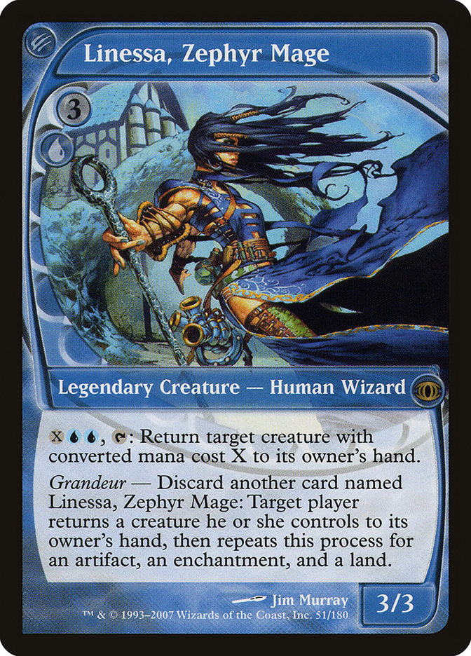 Linessa, Zephyr Mage 51/180 (Future Sight)  | Good Games Modbury