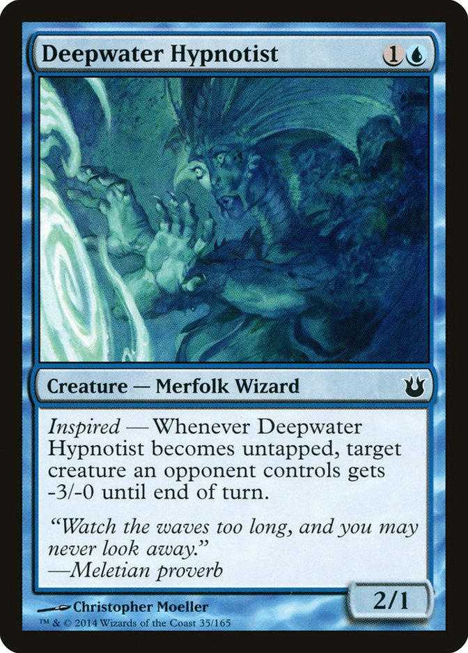 Deepwater Hypnotist 35/165 (Born of the Gods)  | Good Games Modbury