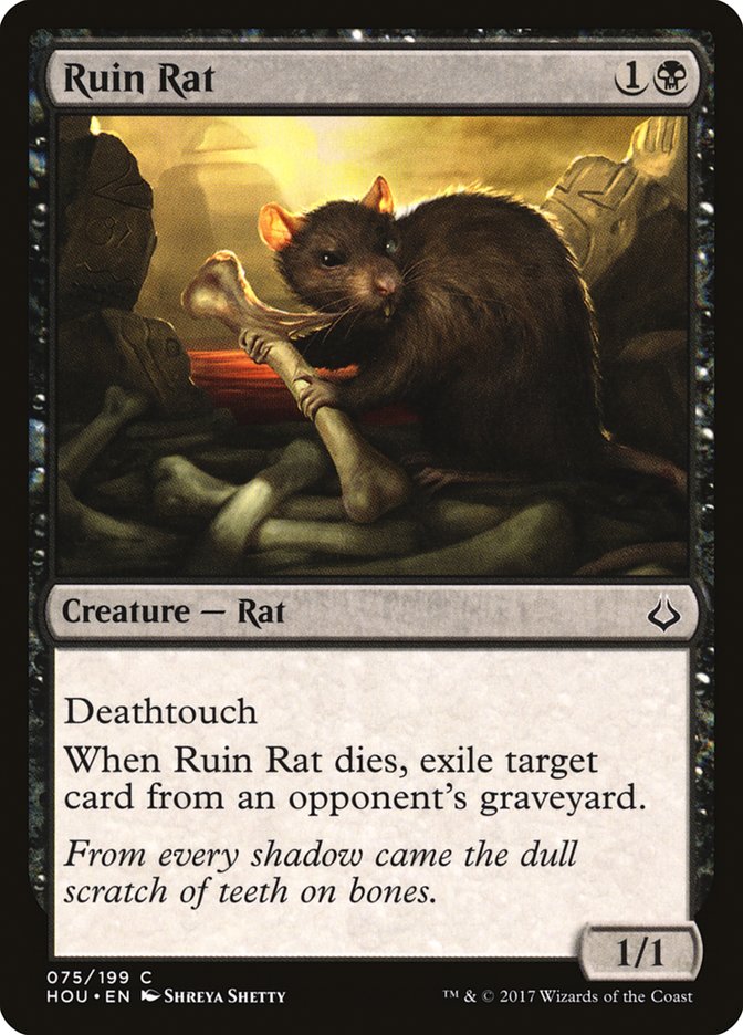 Ruin Rat 75 (Hour of Devastation)  - Foil | Good Games Modbury