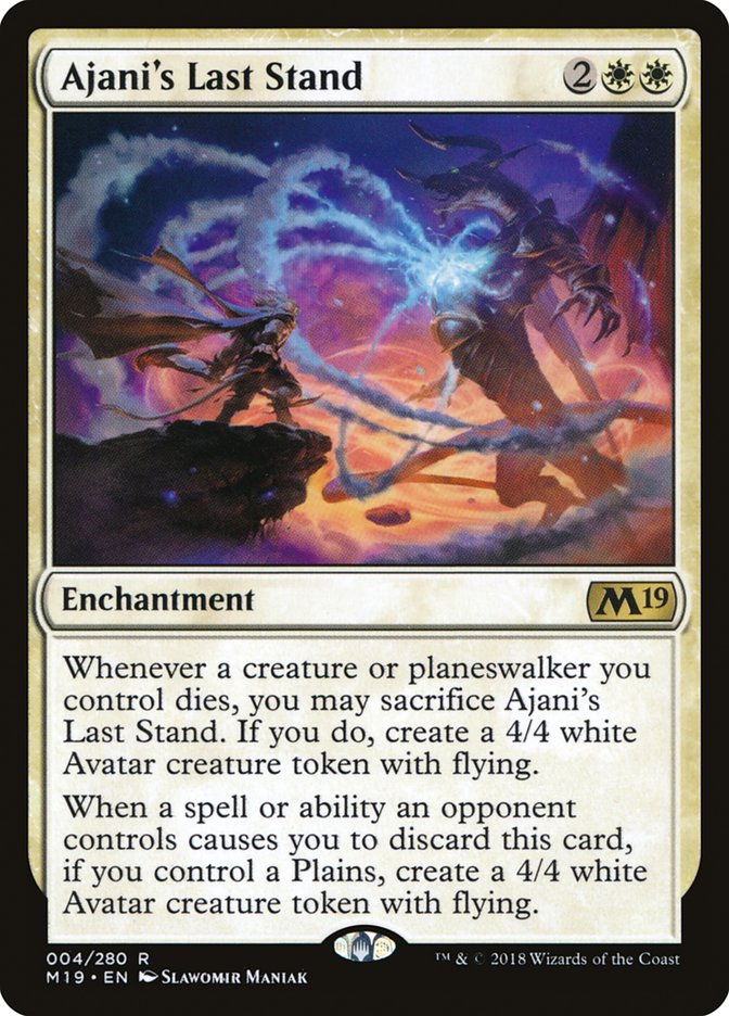 Ajani's Last Stand 4/280 (Core Set 2019)  | Good Games Modbury