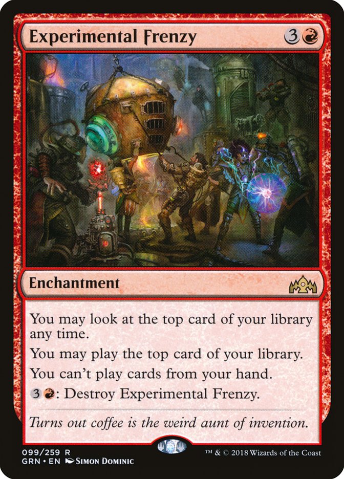 Experimental Frenzy 99/259 (Guilds of Ravnica)  | Good Games Modbury