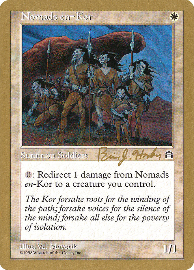 Nomads en-Kor (Brian Hacker) [World Championship Decks 1998] | Good Games Modbury