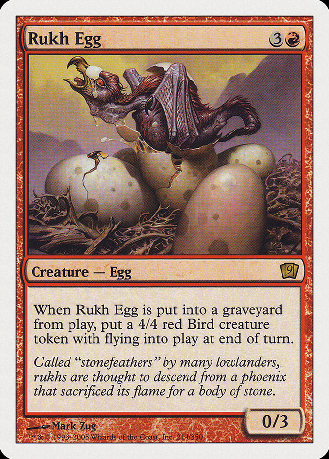 Rukh Egg 214/350 (9th Edition)  | Good Games Modbury
