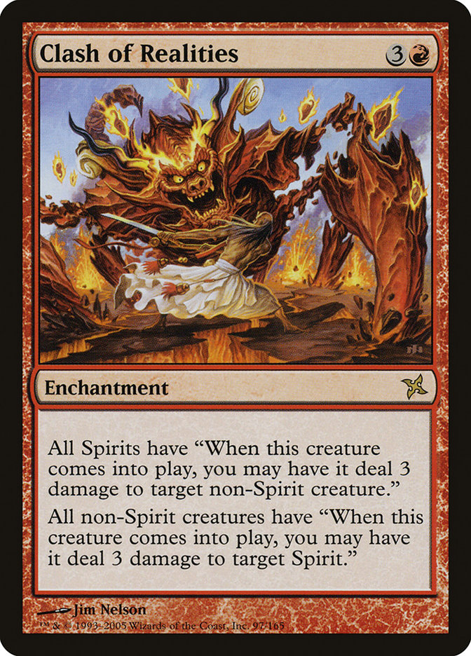 Clash of Realities 97/165 (Betrayers of Kamigawa)  - Foil | Good Games Modbury