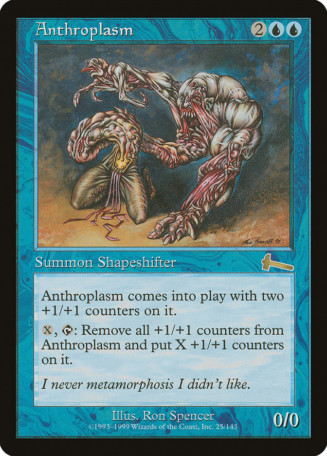 Anthroplasm 25/143 (Urza's Legacy)  | Good Games Modbury
