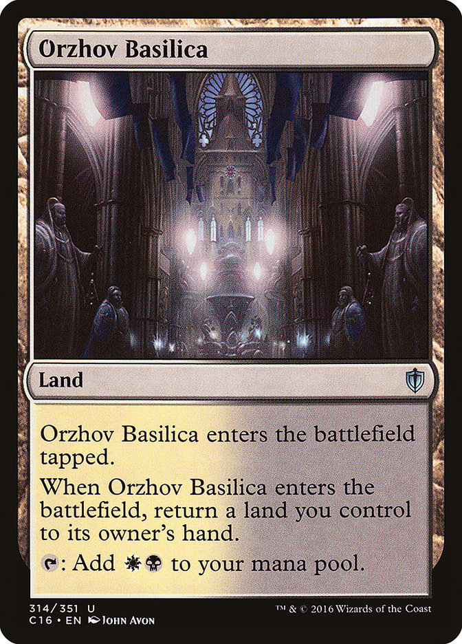 Orzhov Basilica [Commander 2016] | Good Games Modbury