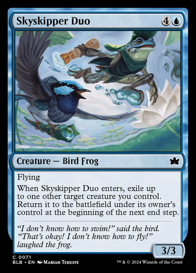 Skyskipper Duo 71 (Bloomburrow)  - Foil | Good Games Modbury