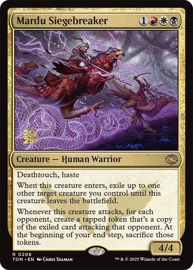Mardu Siegebreaker 206s/166 (Prerelease Cards)  - Foil | Good Games Modbury