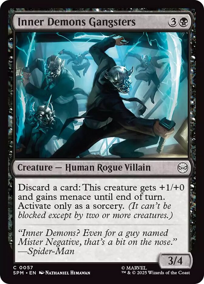 Inner Demons Gangsters 57/198 (Marvel's Spider-Man)  - Foil | Good Games Modbury