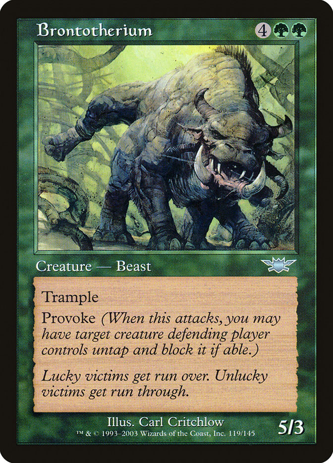 Brontotherium 119/145 (Legions)  - Foil | Good Games Modbury