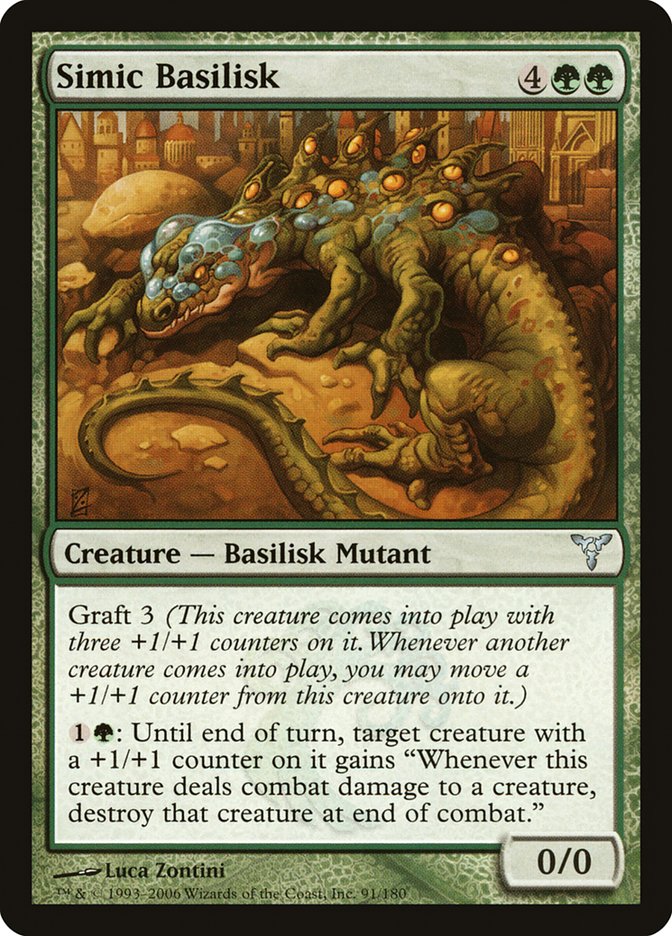 Simic Basilisk 91/180 (Dissension)  | Good Games Modbury