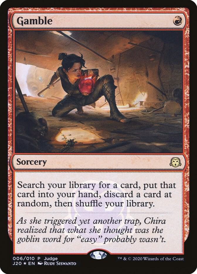 Gamble 6/10 (Judge Promos)  - Foil | Good Games Modbury