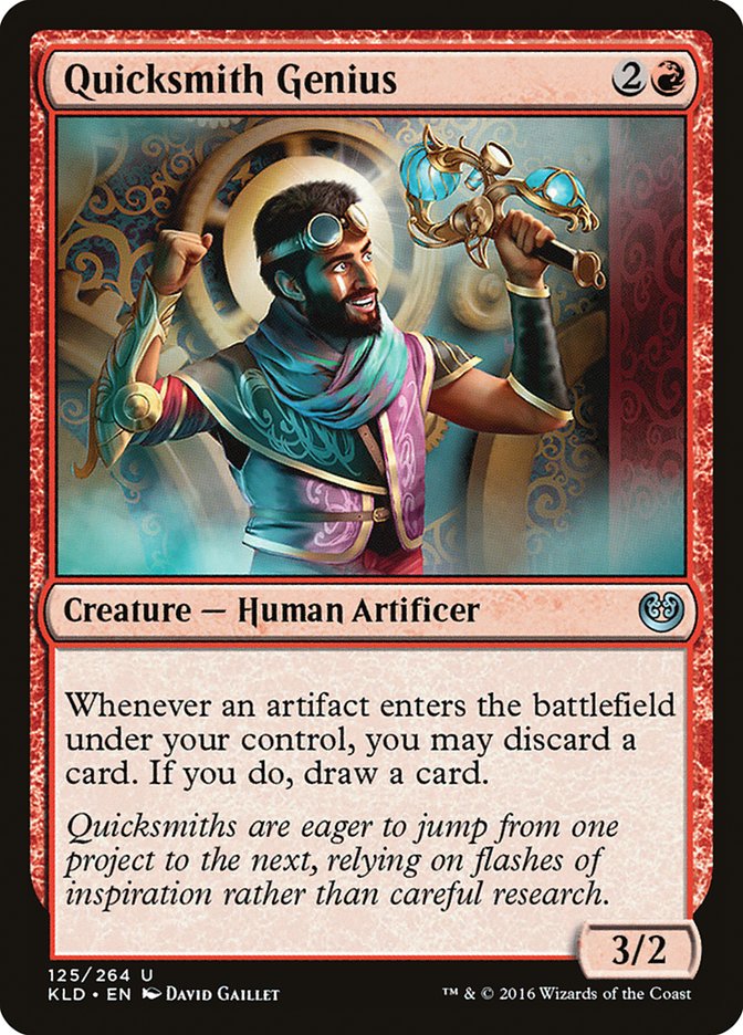 Quicksmith Genius [Kaladesh] | Good Games Modbury