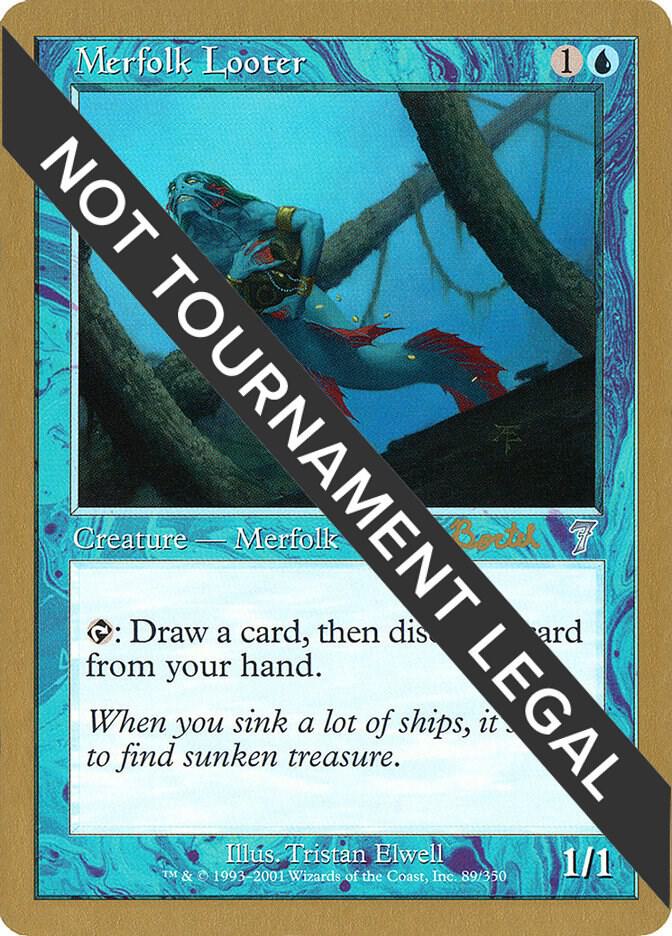 Merfolk Looter 2001 Alex Borteh 7ED ab89/138 (World Championship Decks)  | Good Games Modbury