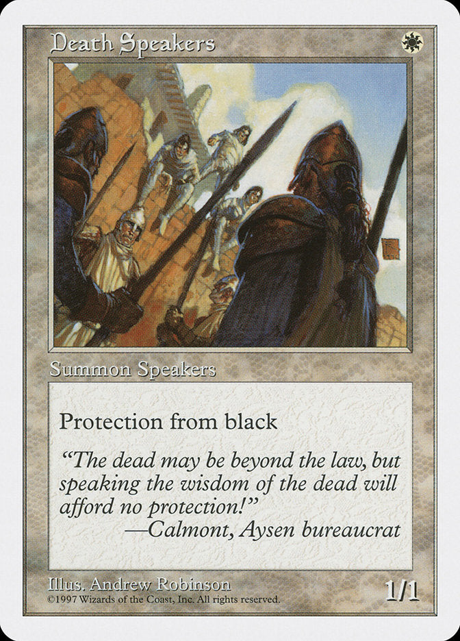 Death Speakers [Fifth Edition] | Good Games Modbury
