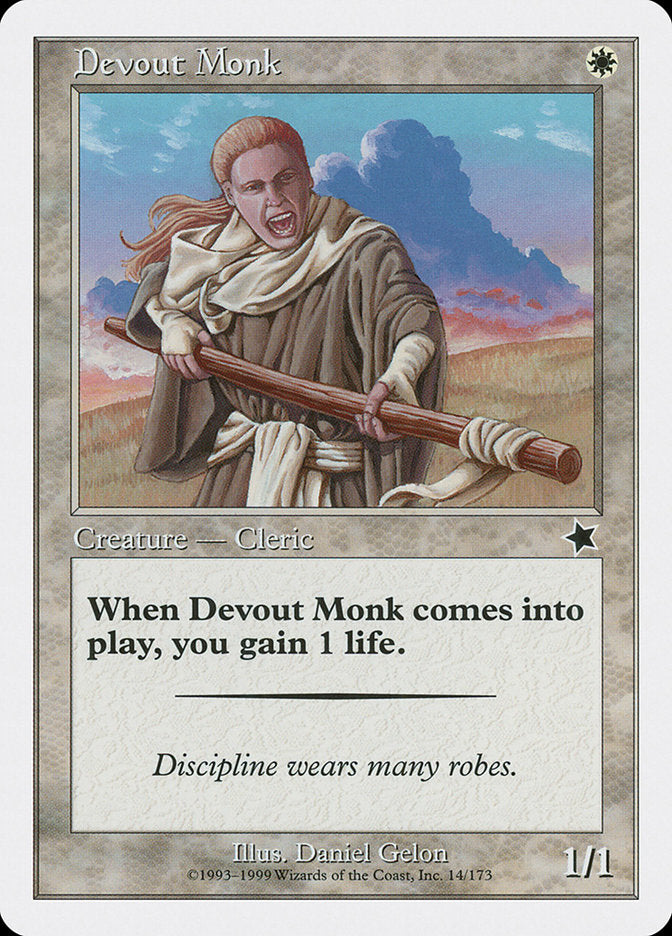Devout Monk 14/173 (Starter 1999)  | Good Games Modbury