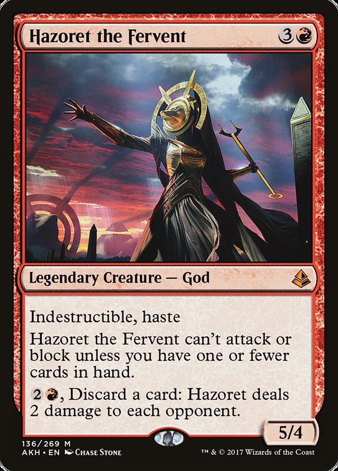 Hazoret the Fervent [Amonkhet] | Good Games Modbury