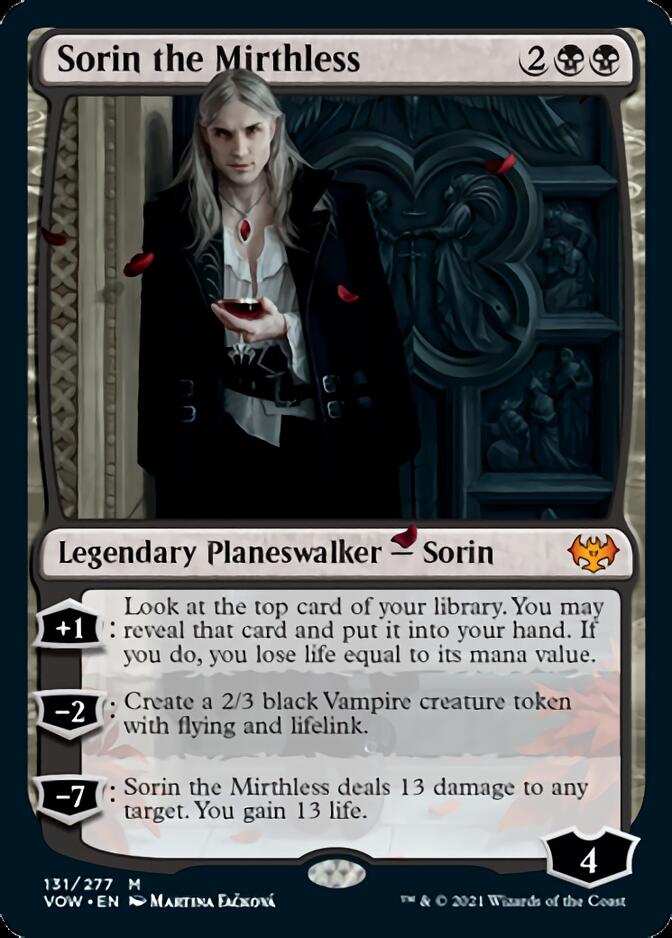 Sorin the Mirthless [Innistrad: Crimson Vow] | Good Games Modbury