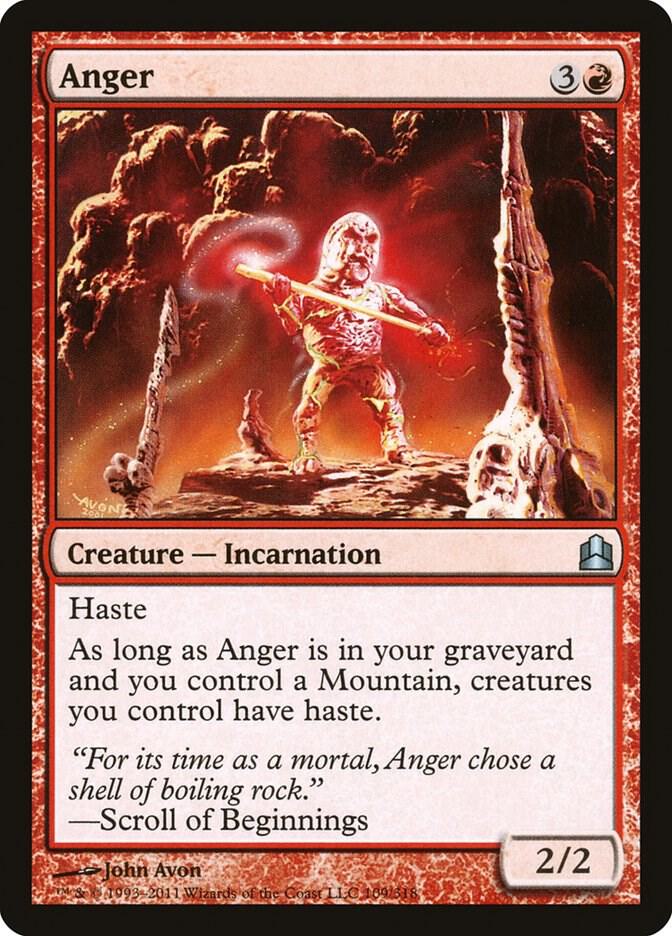 Anger 109/318 (Commander)  | Good Games Modbury