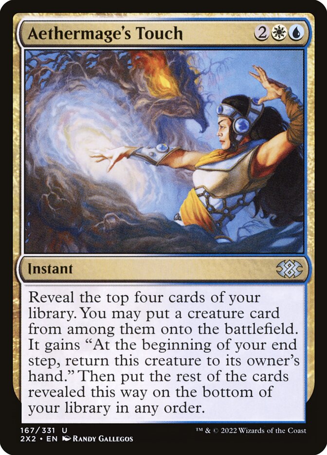 Aethermage's Touch 167/331 (Double Masters 2022)  - Foil | Good Games Modbury