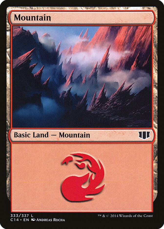 Mountain 333 333/337 (Commander 2014)  | Good Games Modbury