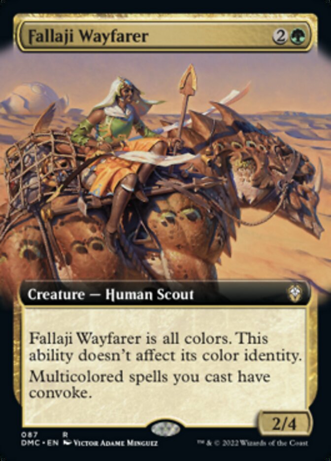 Fallaji Wayfarer (Extended Art) [Dominaria United Commander] | Good Games Modbury