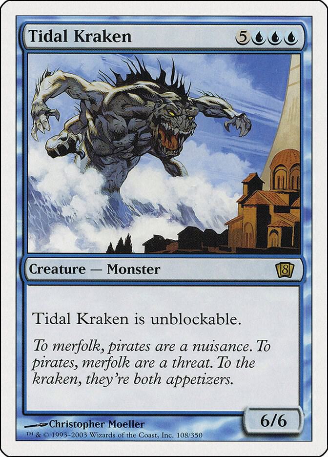 Tidal Kraken 108/350 (8th Edition)  | Good Games Modbury