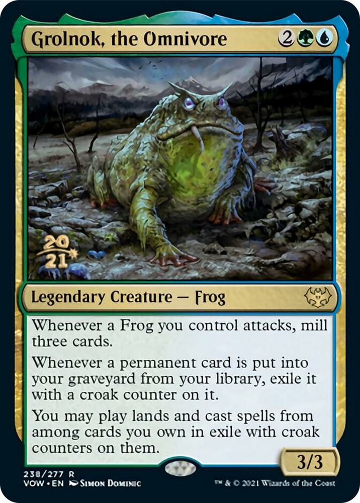 Grolnok the Omnivore 238s/137 (Prerelease Cards)  - Foil | Good Games Modbury