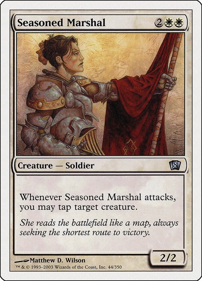 Seasoned Marshal 44/350 (8th Edition)  | Good Games Modbury