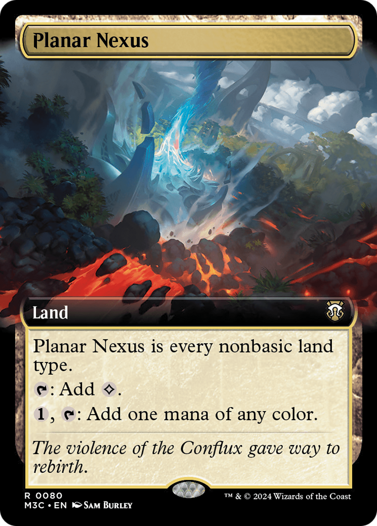 Planar Nexus (Extended Art) [Modern Horizons 3 Commander] | Good Games Modbury