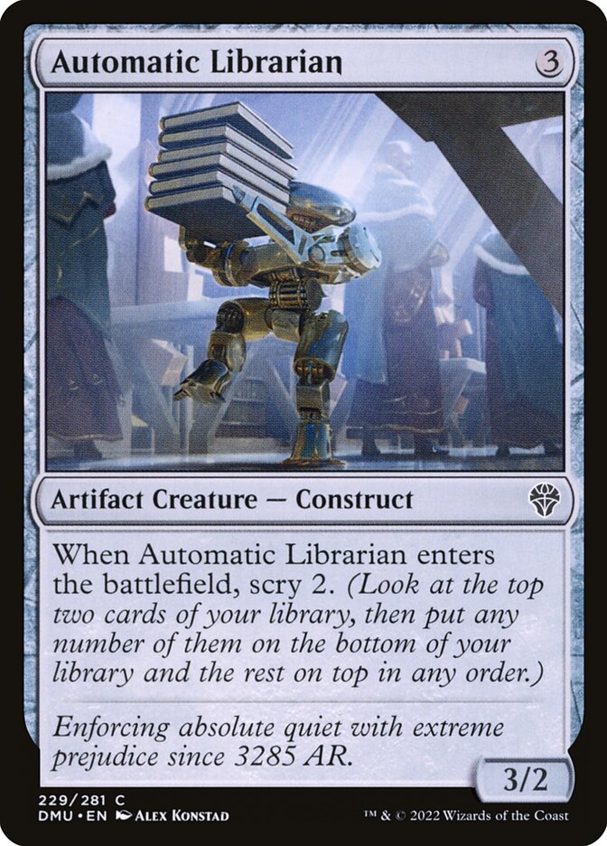Automatic Librarian 229/281 (Dominaria United)  | Good Games Modbury