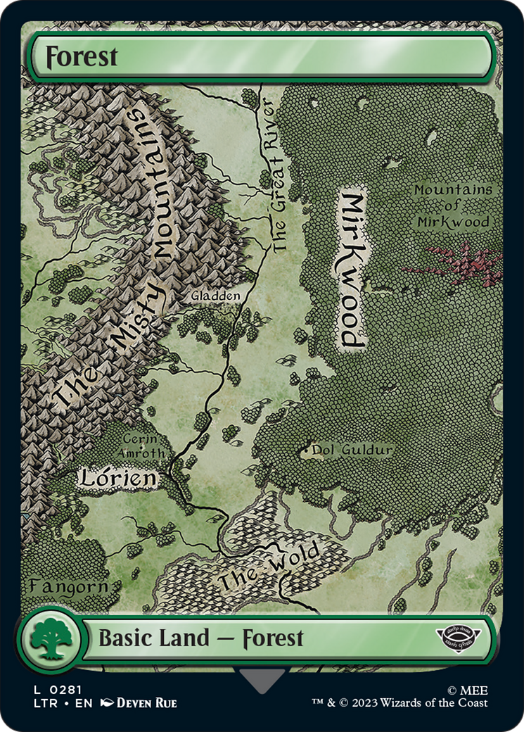 Forest (281) [The Lord of the Rings: Tales of Middle-Earth] | Good Games Modbury