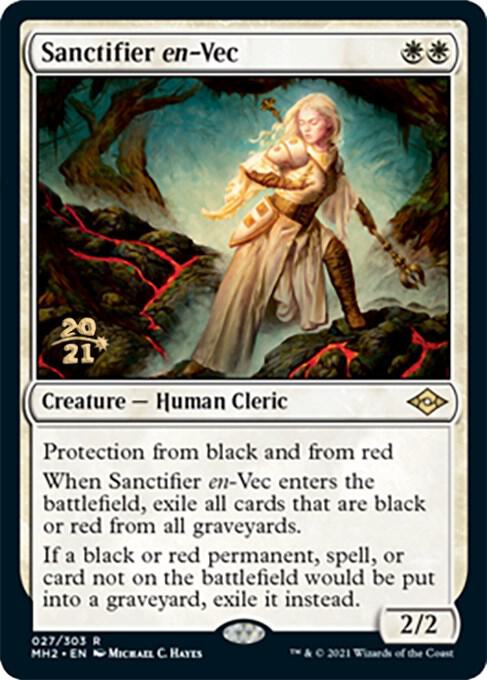 Sanctifier en Vec 27s/86 (Prerelease Cards)  - Foil | Good Games Modbury
