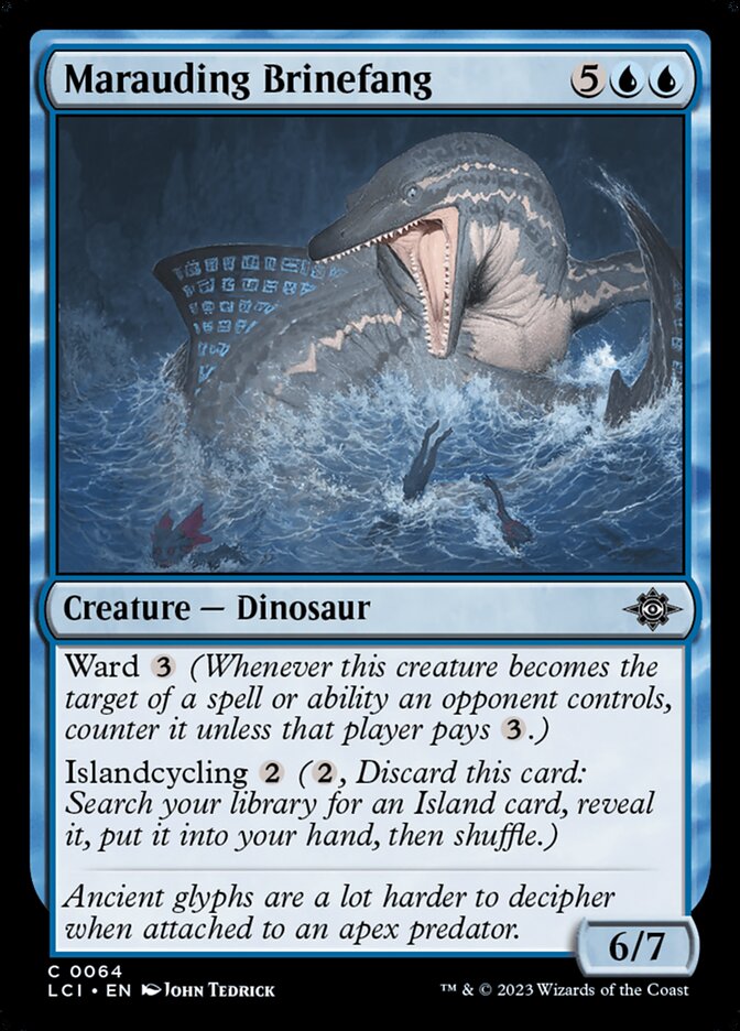 Marauding Brinefang 64/291 (The Lost Caverns of Ixalan)  | Good Games Modbury
