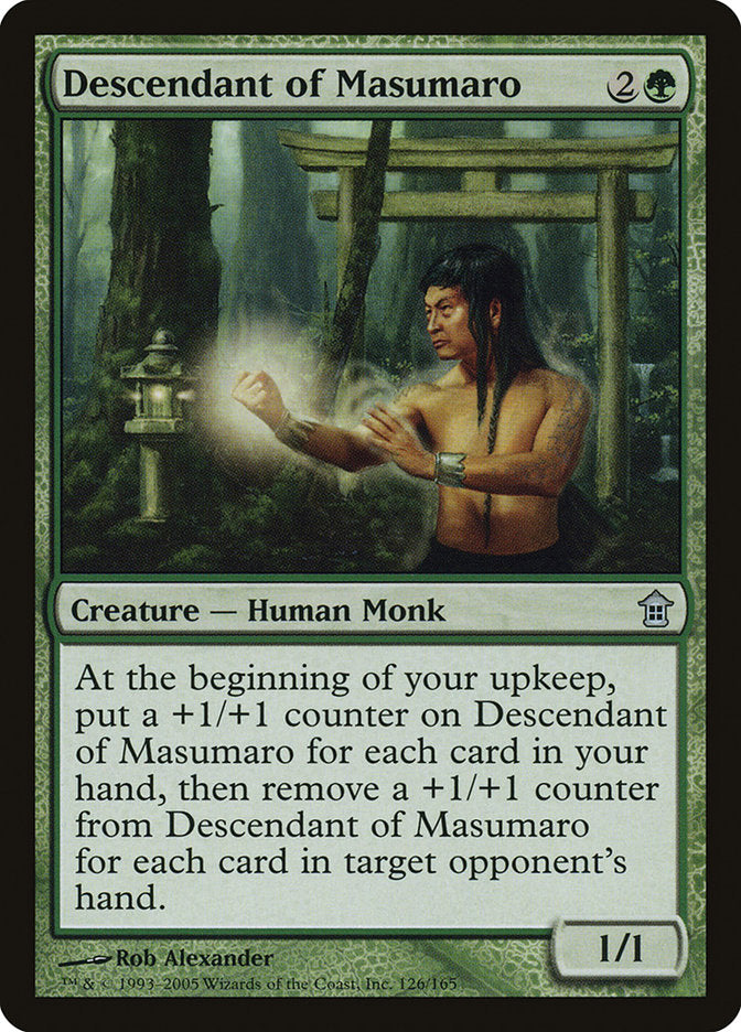 Descendant of Masumaro 126/165 (Saviors of Kamigawa)  | Good Games Modbury