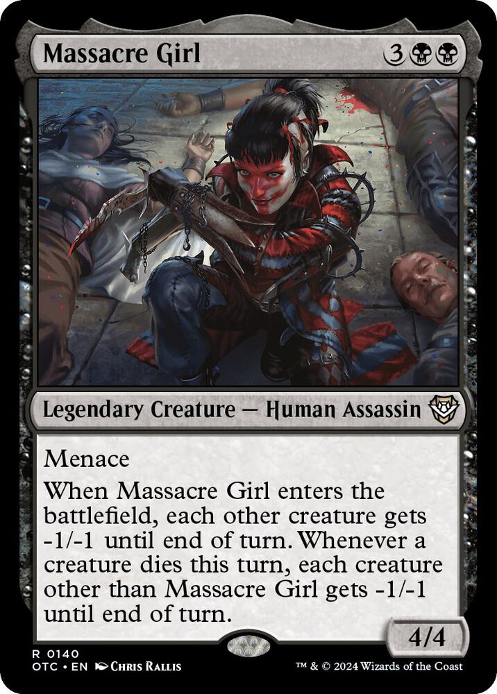 Massacre Girl 140/342 (Commander: Outlaws of Thunder Junction)  | Good Games Modbury