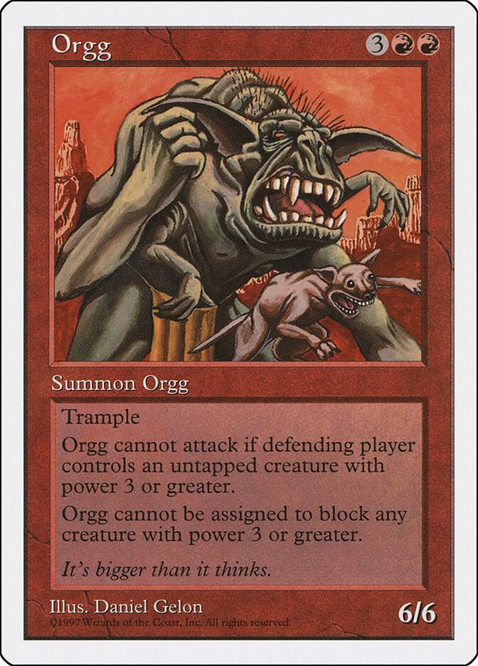 Orgg 259/455 (Fifth Edition)  | Good Games Modbury