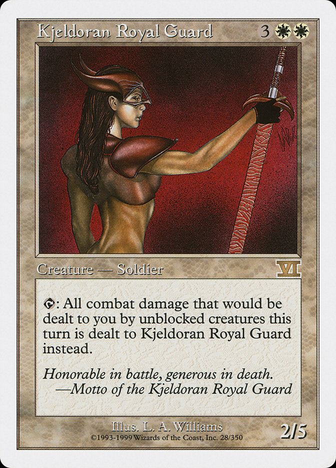 Kjeldoran Royal Guard [Classic Sixth Edition] | Good Games Modbury