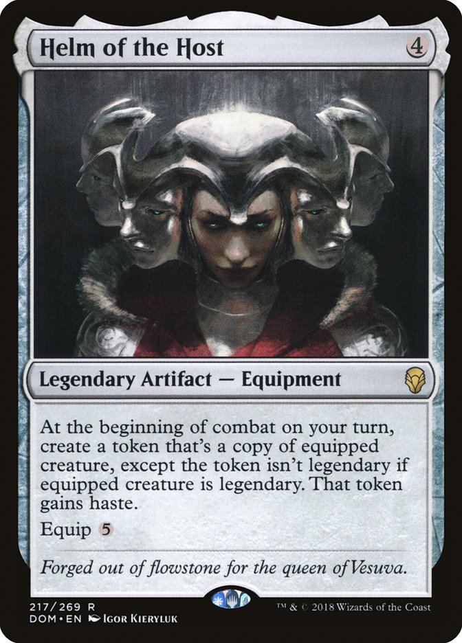 Helm of the Host 217 (Dominaria)  - Foil | Good Games Modbury