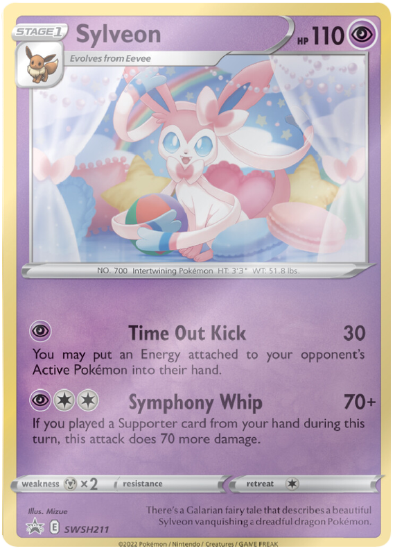 Sylveon (SWSH211) [Sword & Shield: Black Star Promos] | Good Games Modbury