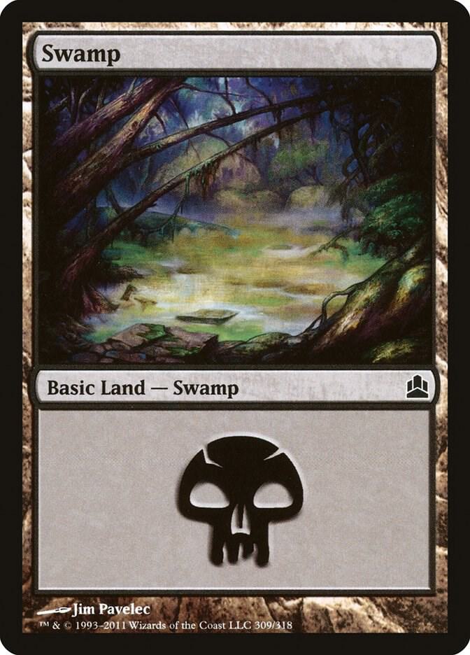 Swamp 309/318 (Commander)  | Good Games Modbury